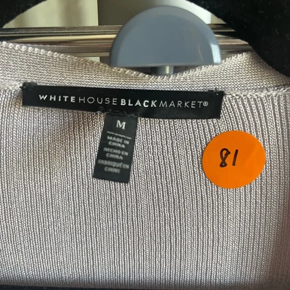 White House Black Market Women’s Ribbed Cardigan - Picture 3 of 3